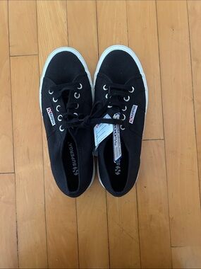 Superga Women’s Classic Blue Canvas Sneakers